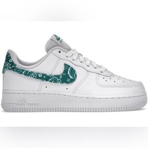 Brand New Green Paisley Air Force One
